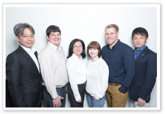 6人のスタッフ.